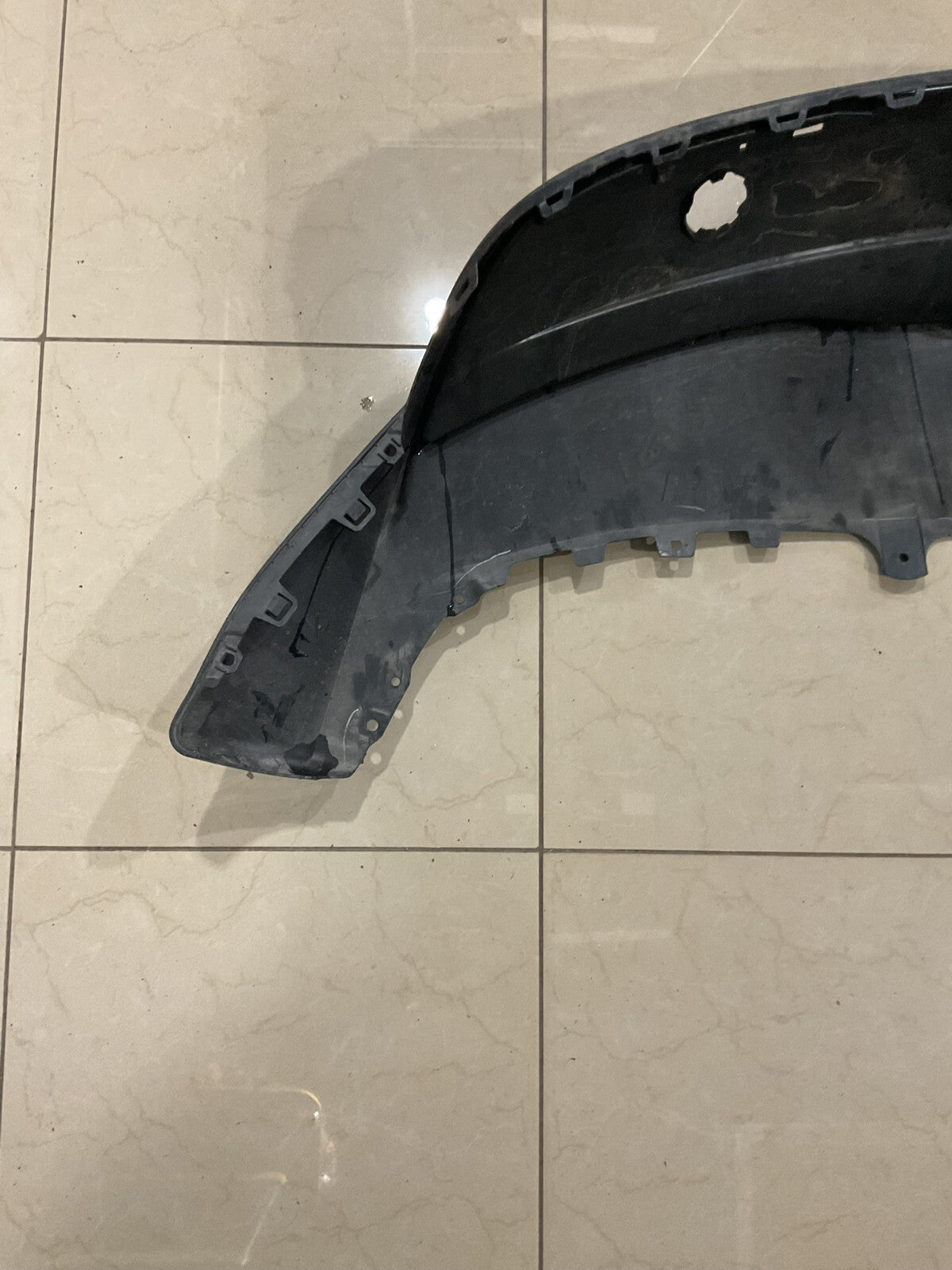 Rear Lower Bumper Cover Black Tesla Model Y 1494006-00-C OEM