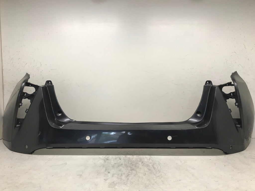 Rear Bumper Cover Gray Toyota Prius Two Three Four Eco 16-18 w/Sensor Holes OEM