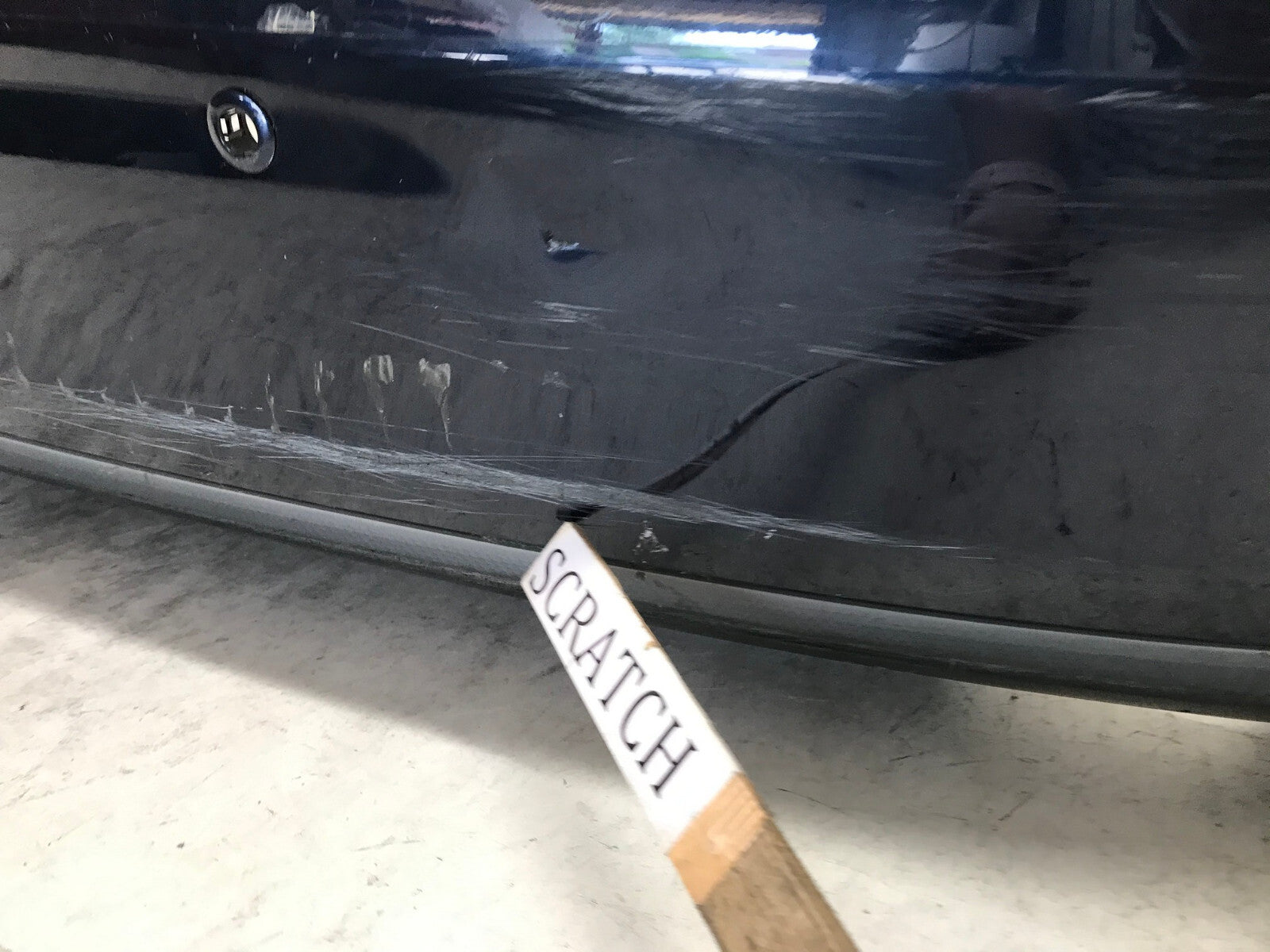 Rear Bumper Cover Blue Subaru Impreza Sedan Premium Sport 17-2019 57704FL21A OEM