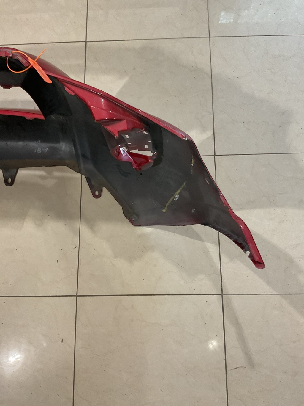 Front Bumper Cover Red 2014-2023 Toyota 4Runner SR5 Base 52119+35210 OEM