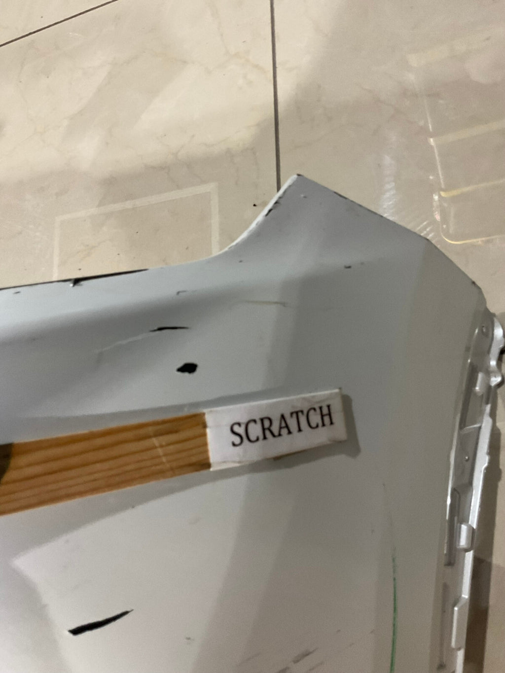 Front Bumper Cover White 2023 2024 Lexus RX350 RX 52119-0E620 OEM