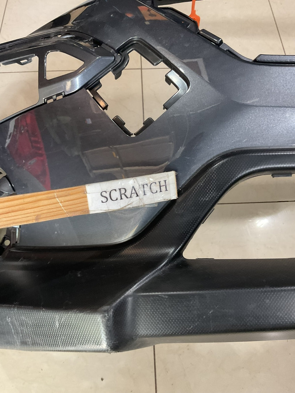 Front Bumper Cover Grey/Blue 2024 Subaru XV Crosstrek 57704fn200 OEM