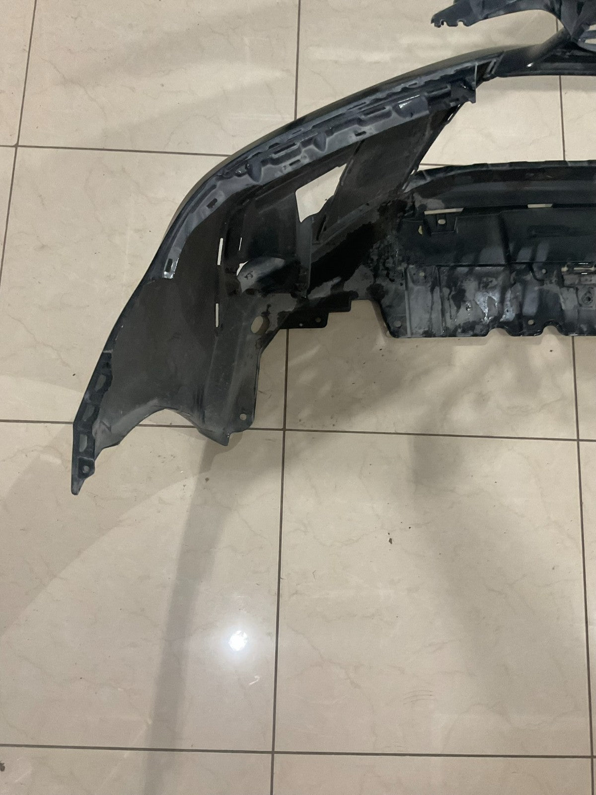 Front Bumper Cover+Upper Grill Black 2022 2023 Honda Civic EX/LX/Sport OEM