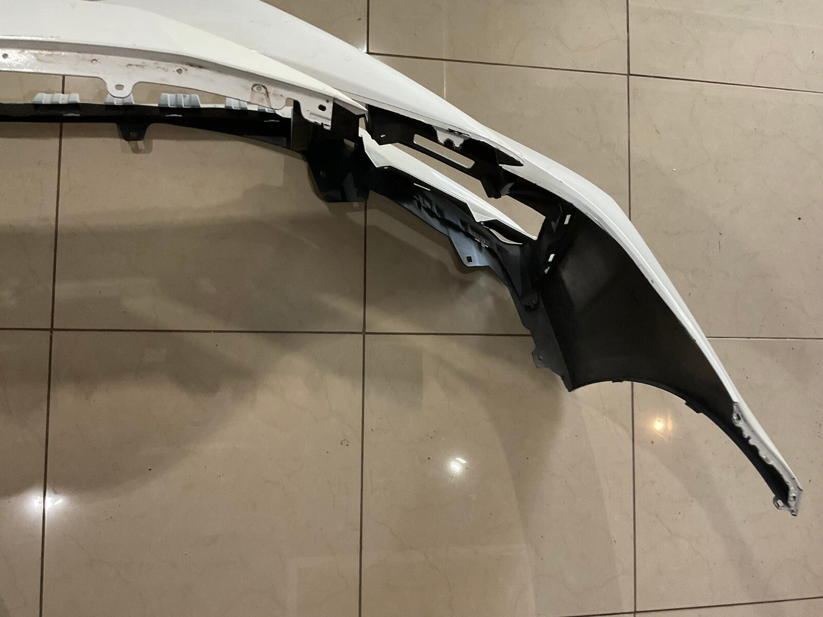 Front Bumper Cover White 2020-2023 Toyota Corolla CAPA