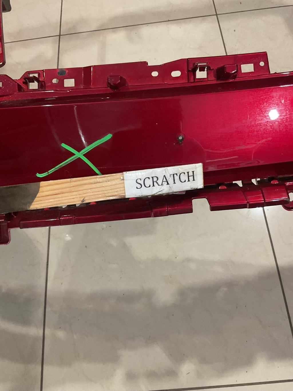 Front Bumper Cover Red 2023-2024 Mazda Cx-50 va40+50031 OEM