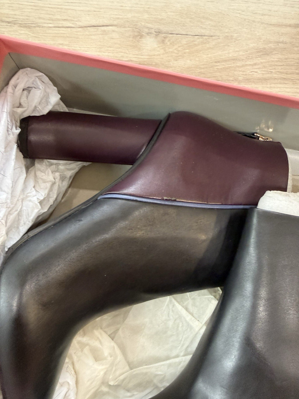 Cabi Women’s BISSET Bootie Block Heel Ankle Boots Sz 10 NEW