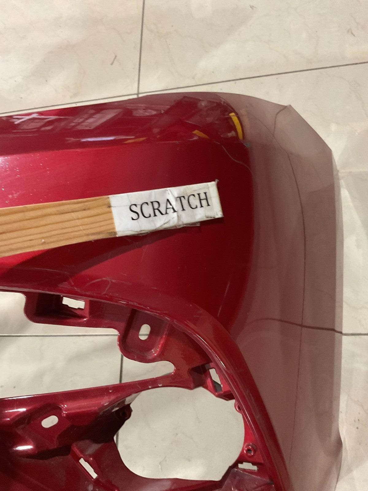 Front Bumper Cover Red 2018-2020 Toyota Camry 52119+06e20 OEM
