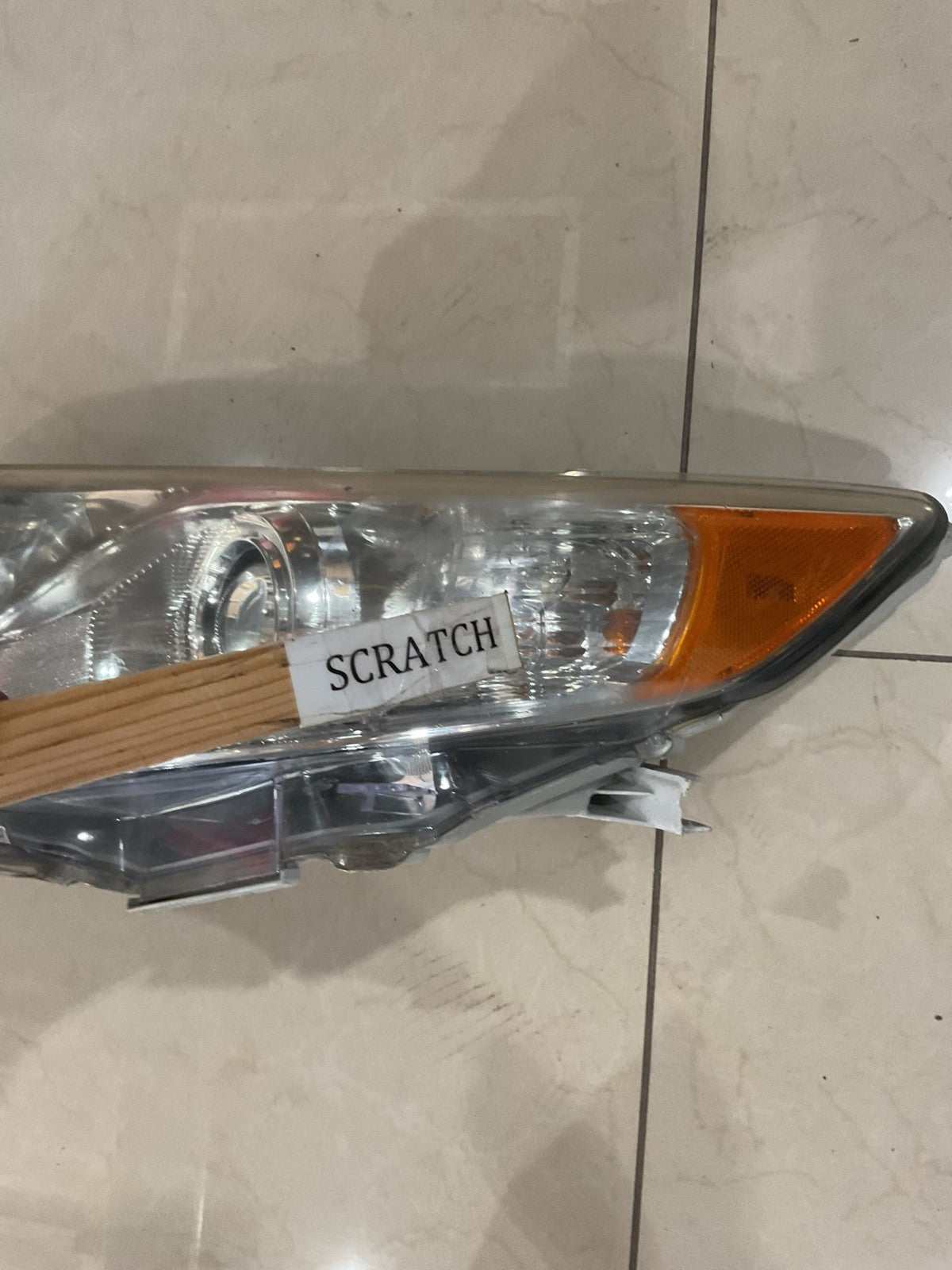 Headlight Left Driver LH 2012-2014 Toyota Camry CAPA
