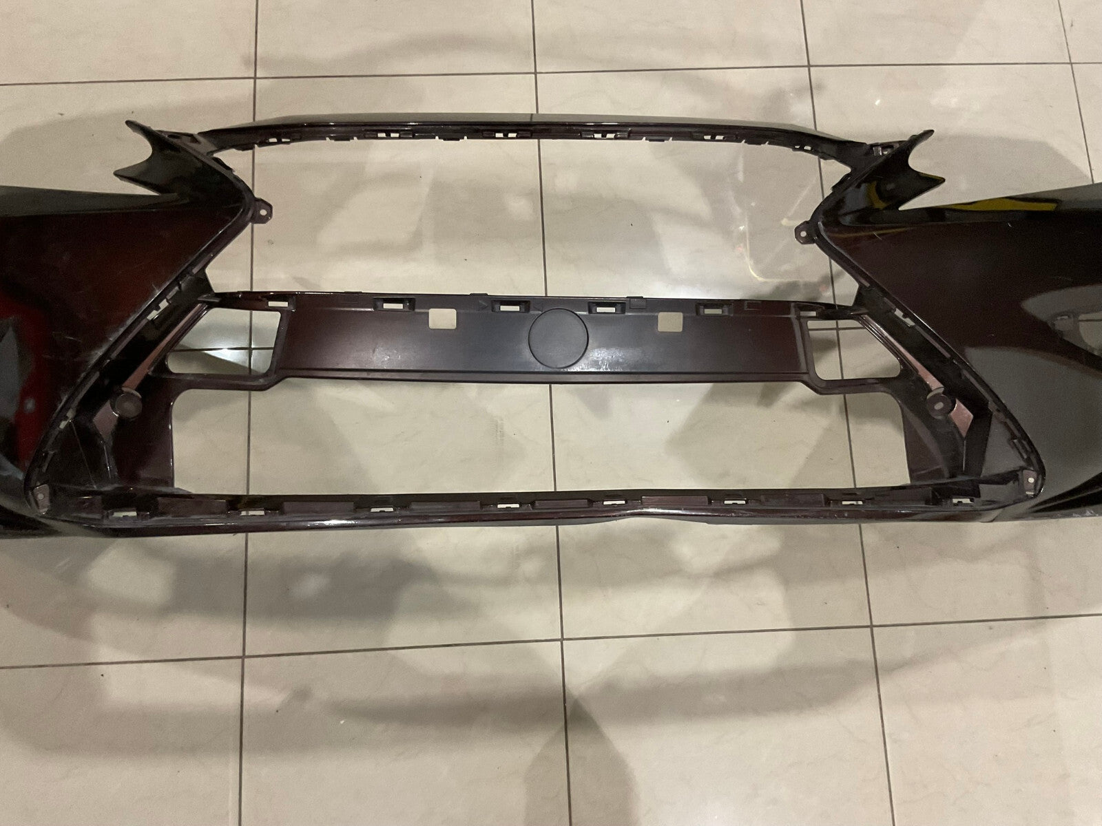 Front Bumper Cover Dark Brown 2016-2018 Lexus ES350/ES300h Base 52119+06D20 OEM