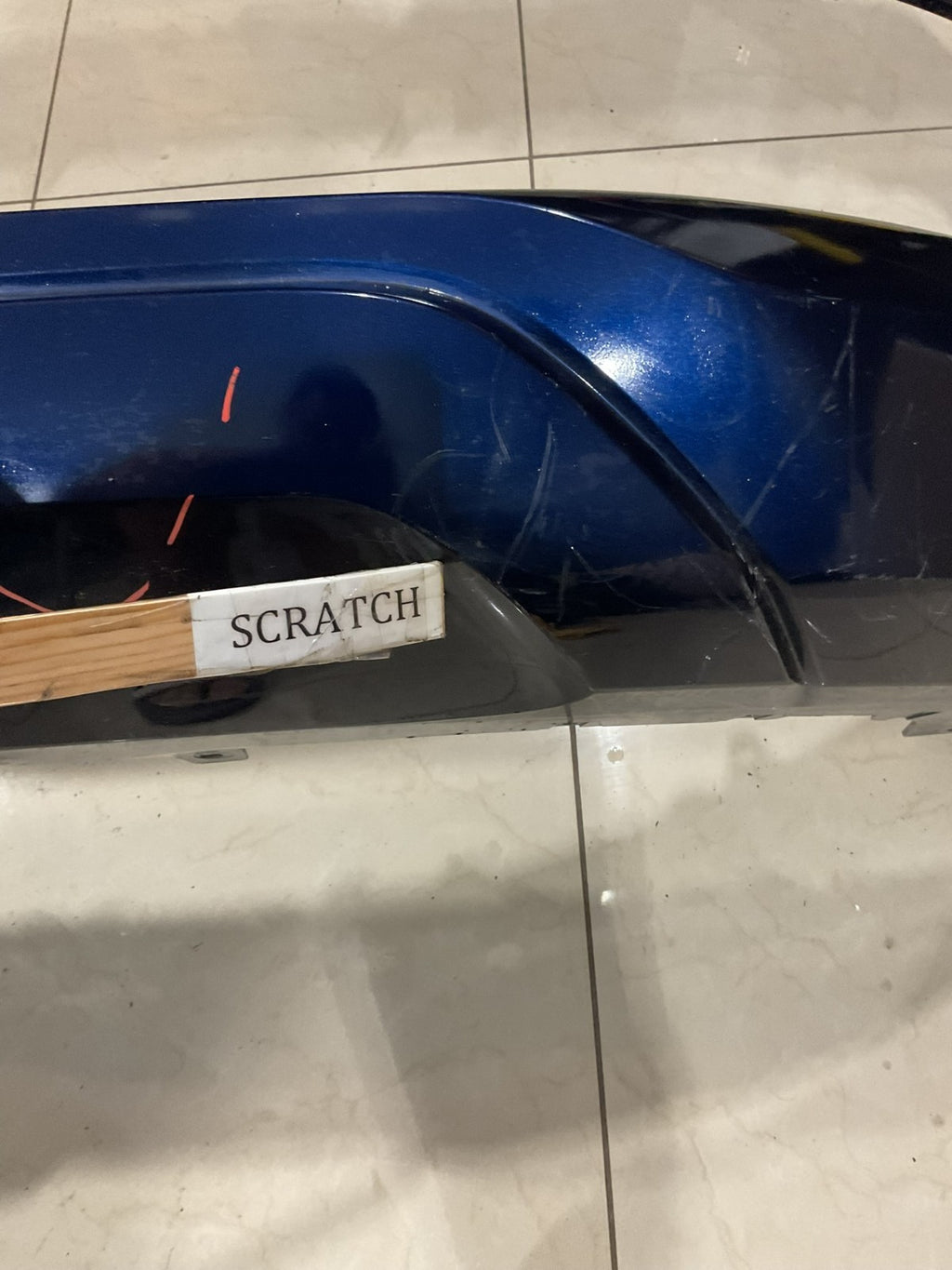 Front Bumper Cover Blue 2025-2026 Nissan Armada 62022+7ka0h OEM