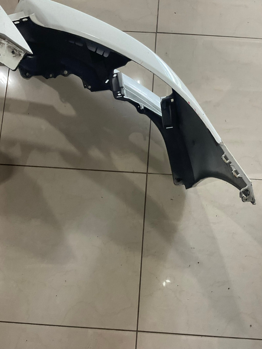 Front Bumper Cover White Nissan Altima 2019 2020 2021 62022+6CA0H OEM
