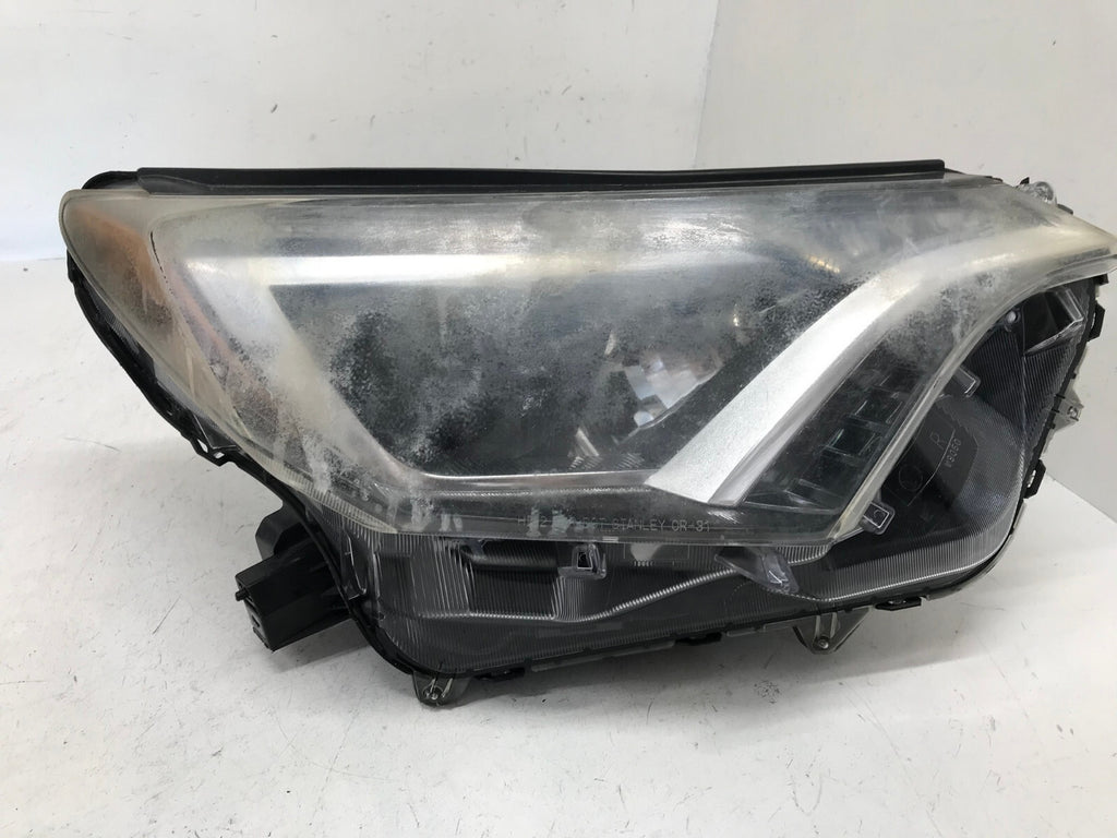 Headlight Damaged Right RH Passenger Toyota RAV4 2016 2017 2018 81110-0R080 OEM