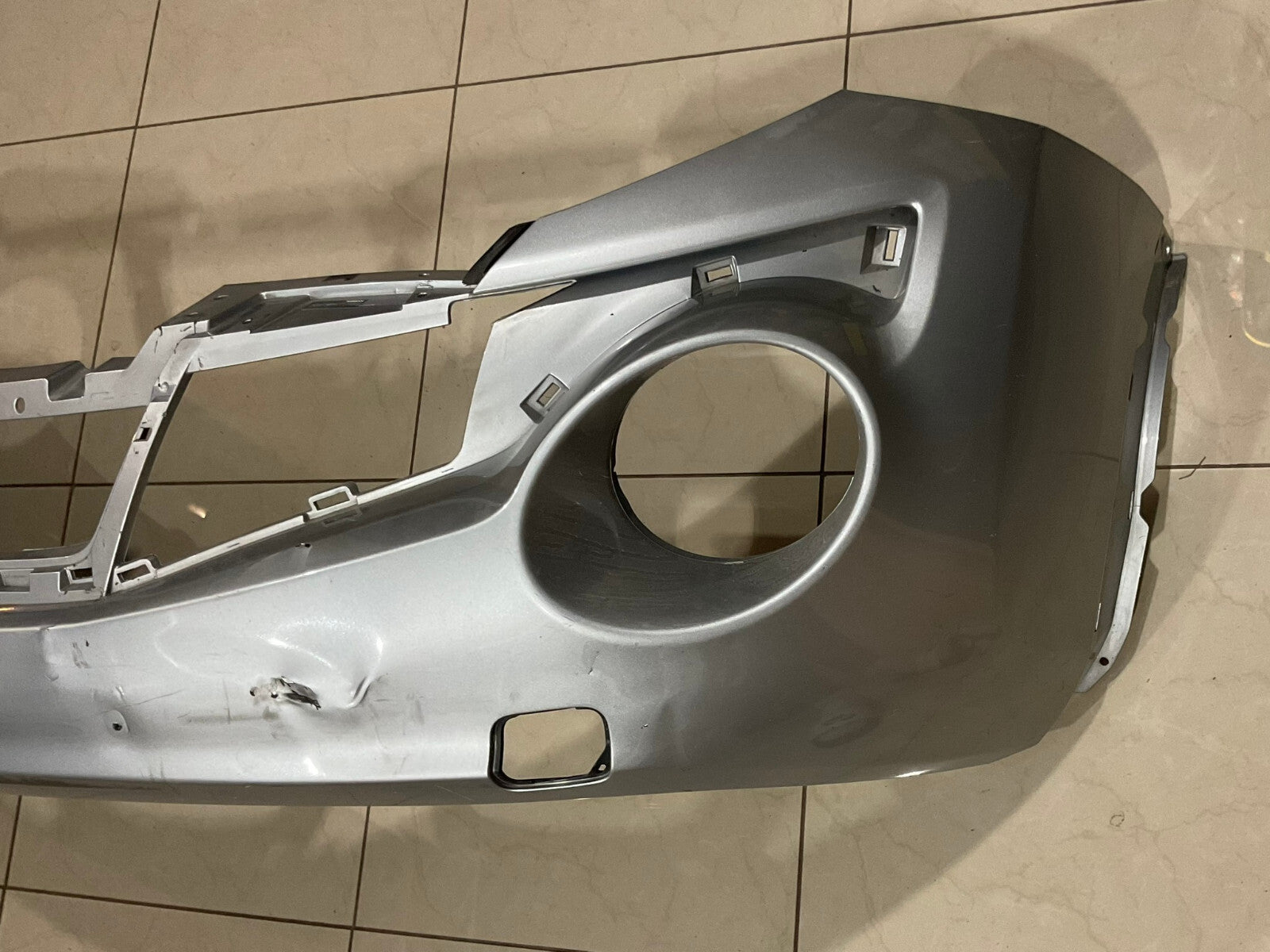 Front Bumper Cover Silver 2011-2014 Nissan Juke CAPA