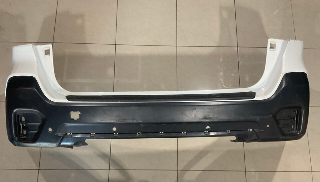 Rear Bumper Cover White Subaru Outback 2020 57704-AN31A OEM