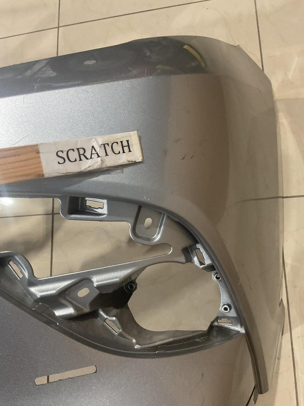 Front Bumper Cover Silver Toyota Camry XSE SE Hybrid SE 2018-20 52119+06e20 OEM
