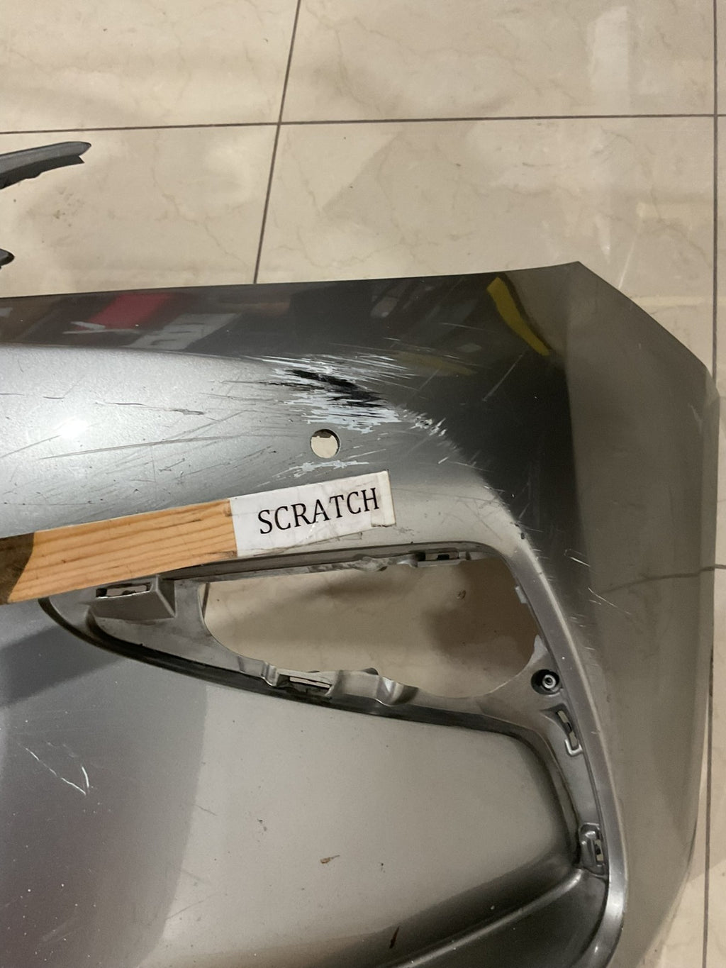 Front Bumper Cover Grey 2016-2018 Lexus ES350 CAPA
