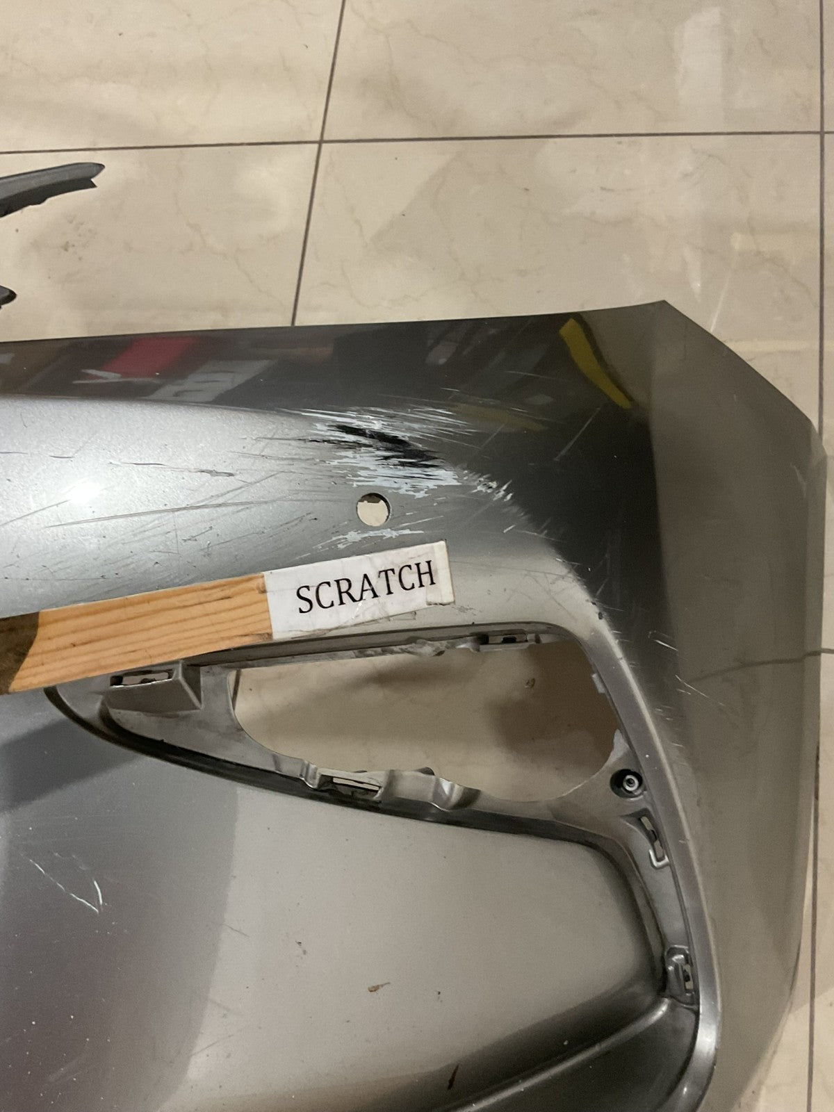 Front Bumper Cover Grey 2016-2018 Lexus ES350 CAPA