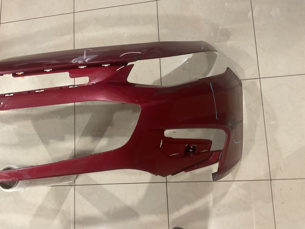 Front Bumper Cover Red Chevy Malibu 16-18 CAPA