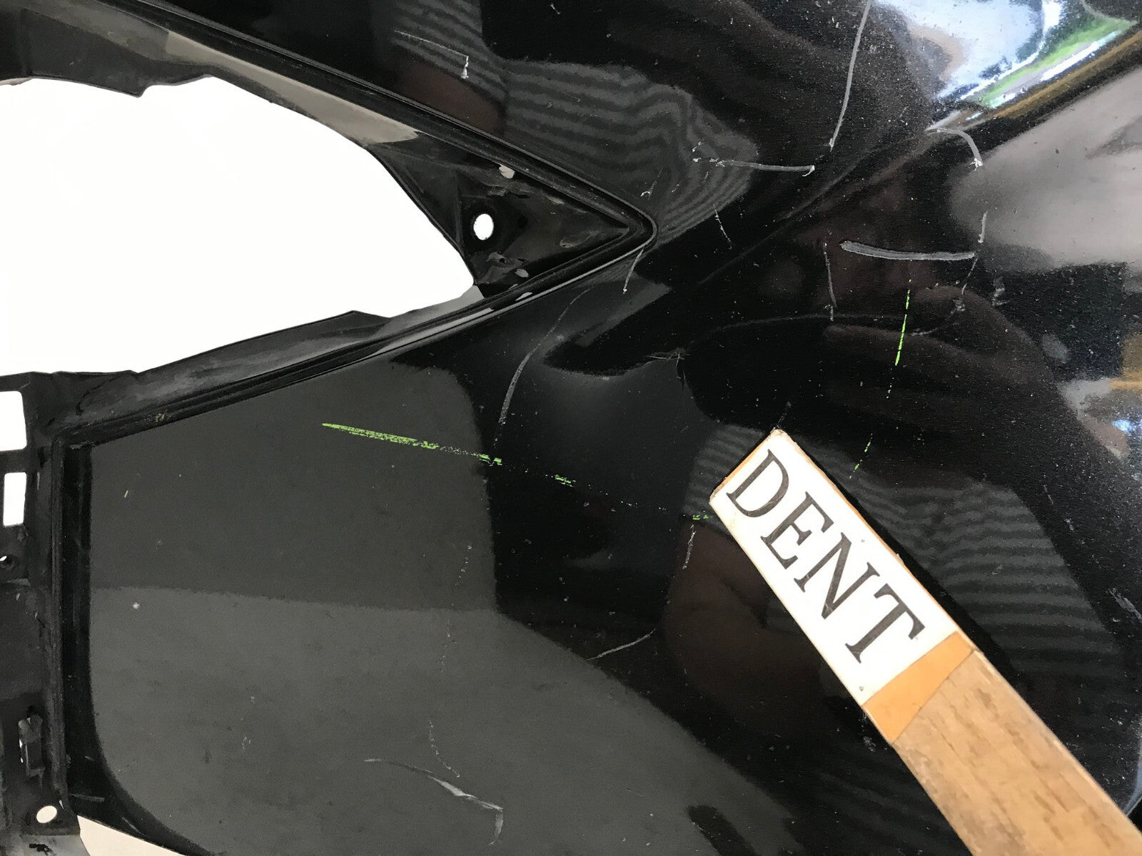Front Bumper Cover Black Lexus RX350 RX450H 16-18 w/Sensor Holes 52119-0E270 OEM