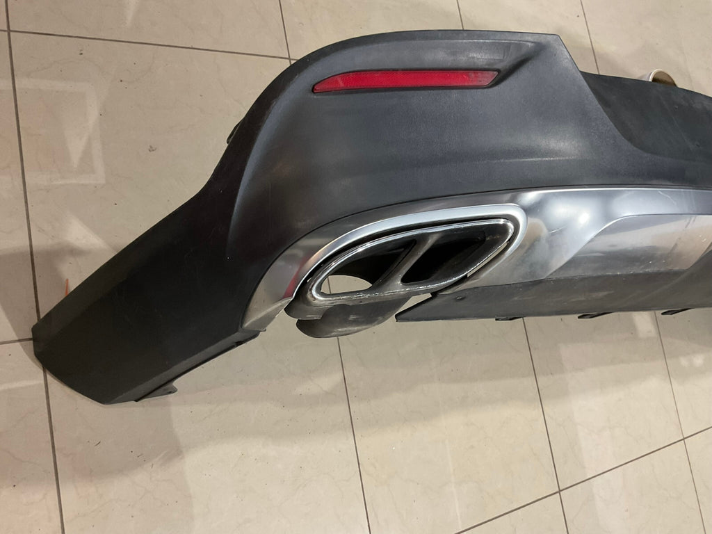 Rear Lower Bumper Cover Black Mercedes GLE63 AMG 15-19 A292+885+14+25 OEM