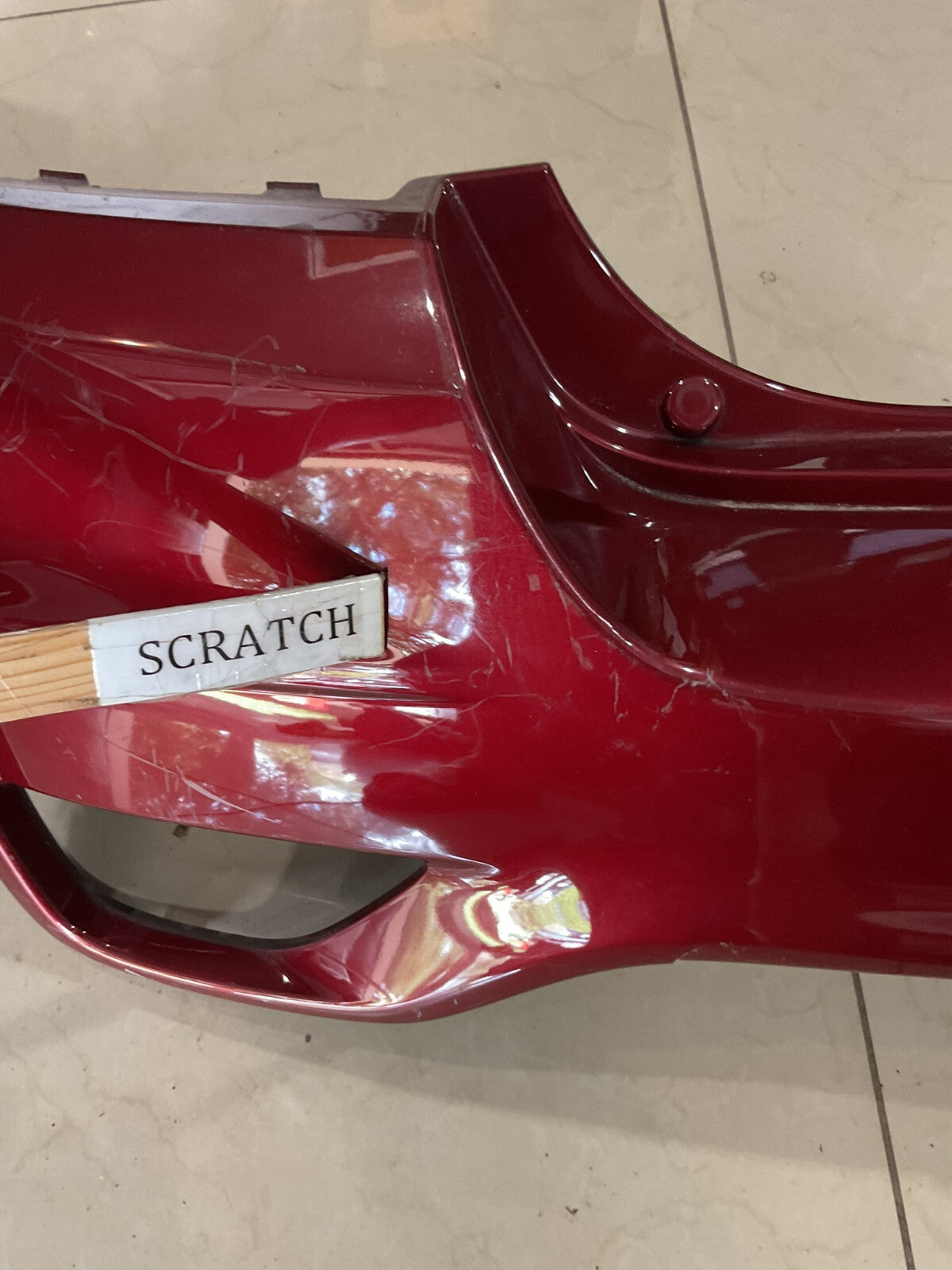 Rear Bumper Cover Red 2017-2021 Chevrolet Chevy Trax 42392745 OEM