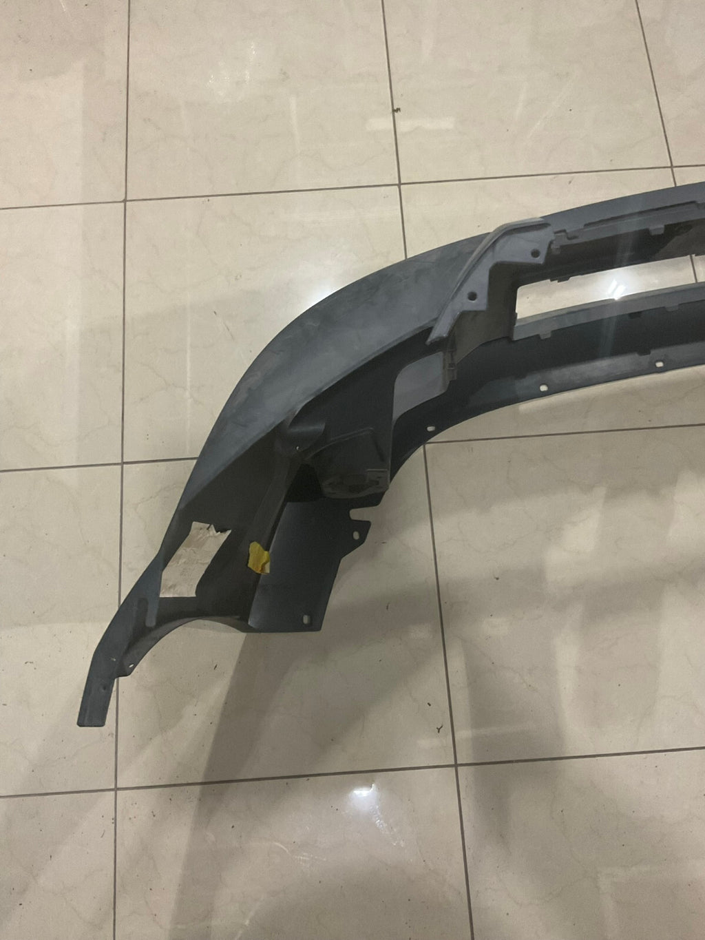 Front Bumper Cover Black Dodge OEM