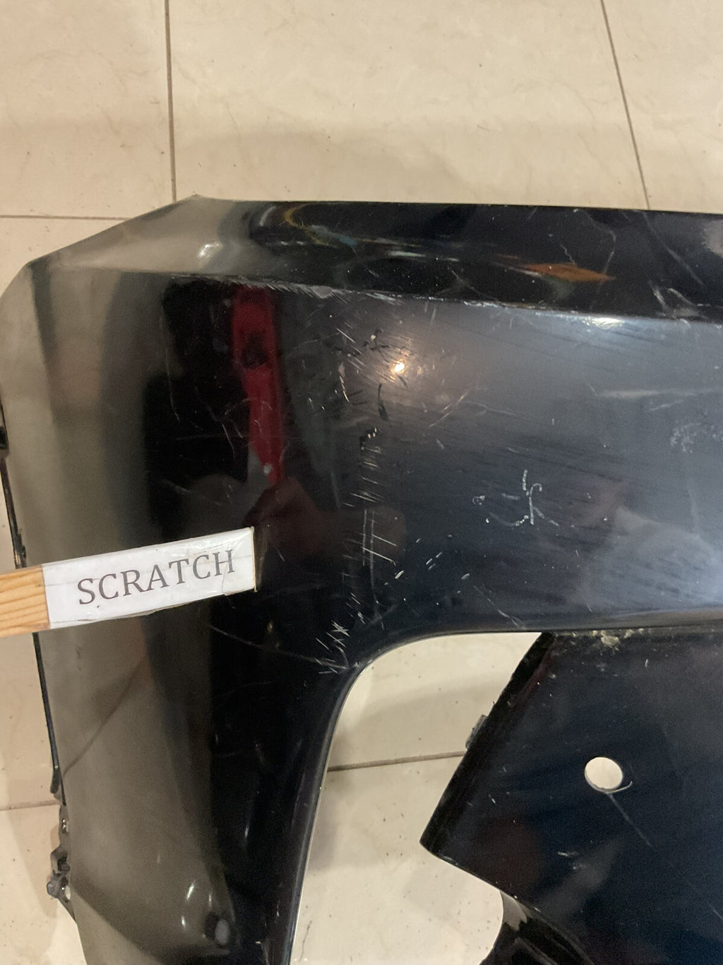 Front Bumper Cover Black 2017 2018 2019 Toyota Highlander CAPA