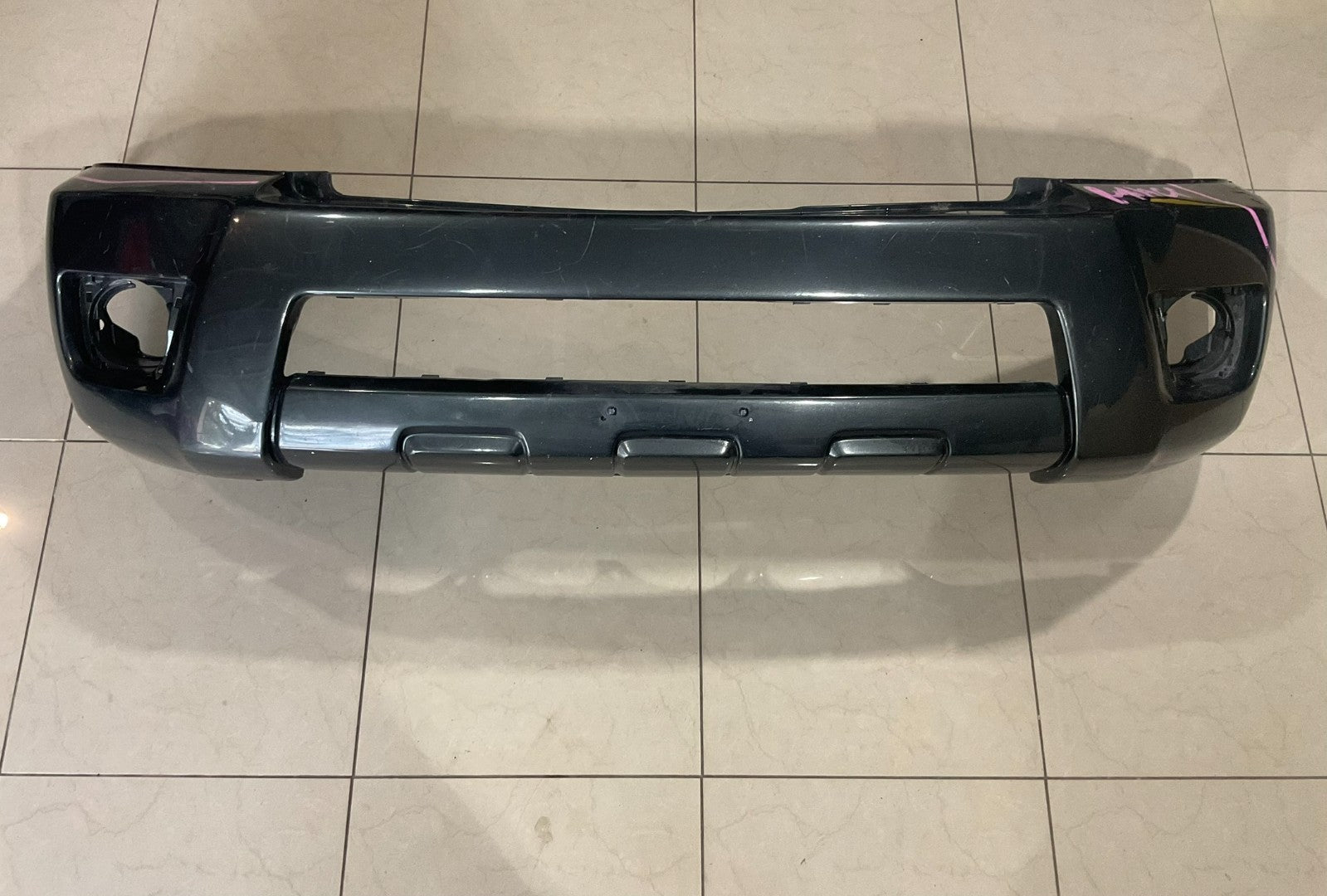 Front Bumper Cover Black Toyota Hilux Surf 2002-2009 52119 35040 OEM