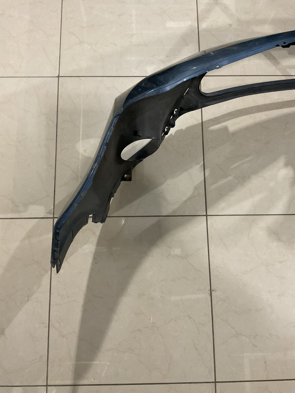 Front Bumper Cover Blue 2013-2015 Toyota RAV4 52119+42a00 OEM