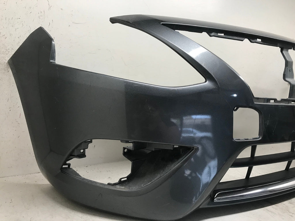 Front Bumper Cover Gray 2015-2019 Nissan Versa CAPA