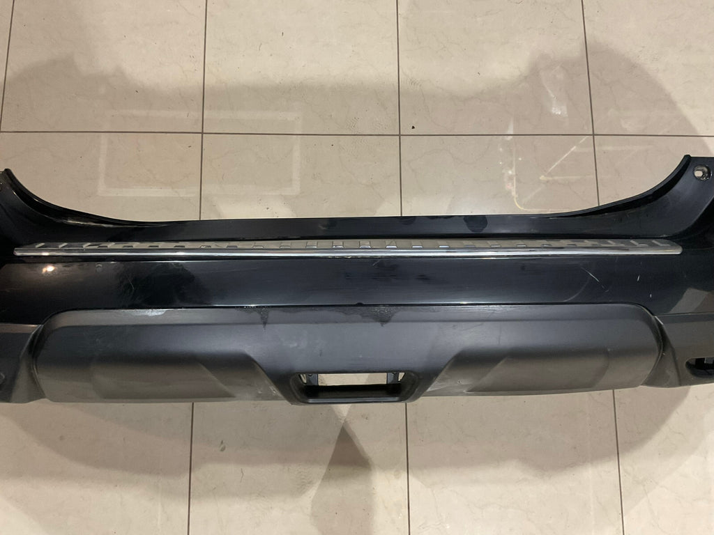 Rear Bumper Cover Black Nissan Rogue S SL SV 2014-16 85022-5HA0A OEM