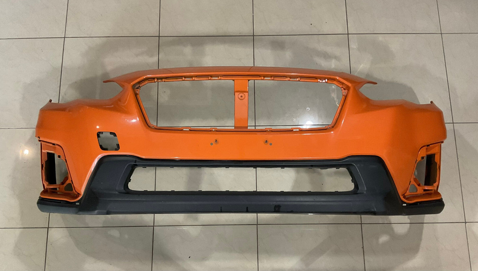 Front Bumper Cover Orange 2018-2020 Subaru Crosstrek 57704FL010 OEM