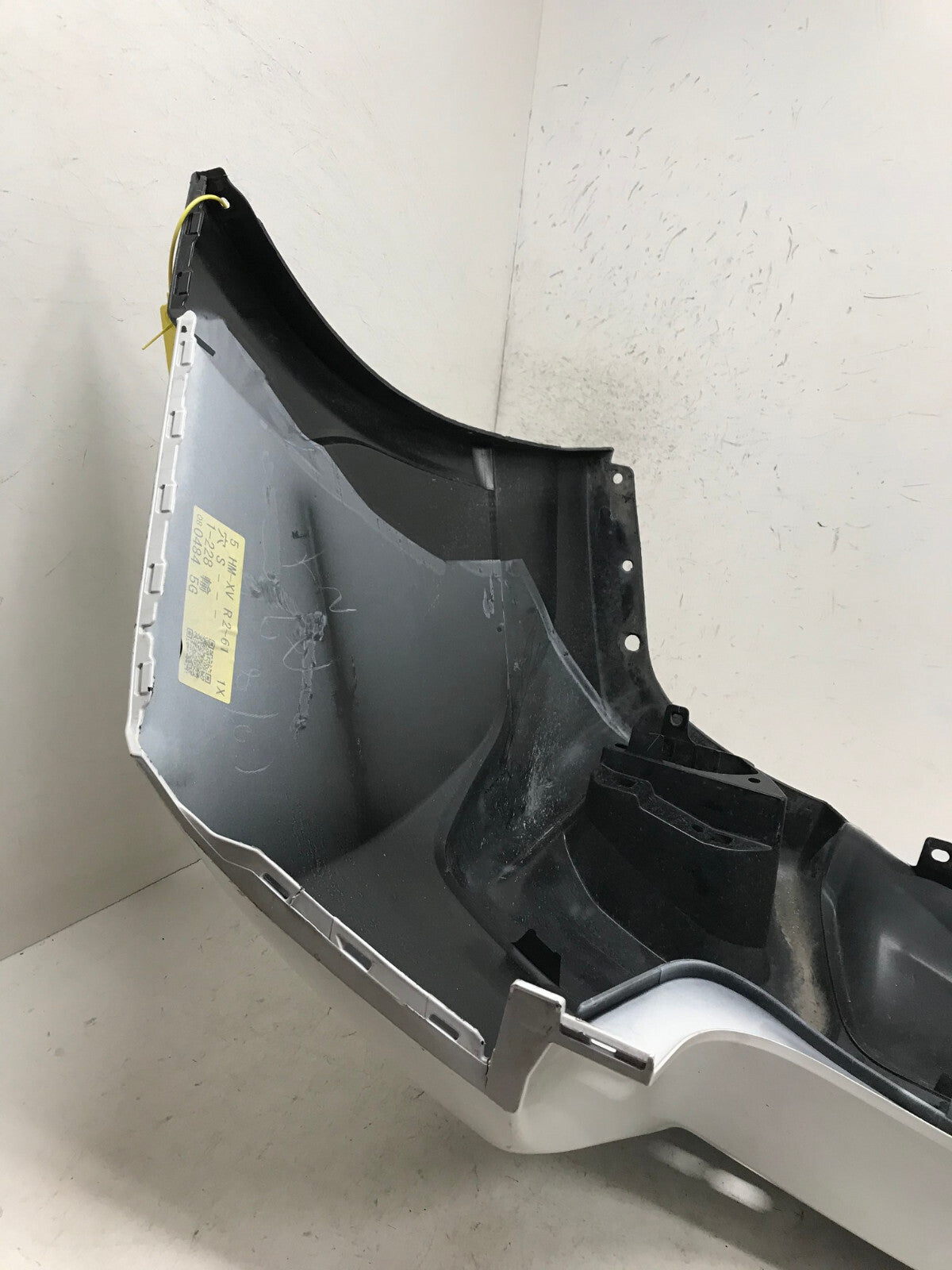 Rear Bumper Cover White 2018-2021 Subaru Crosstrek Base/Prem w/Sensor Holes OEM
