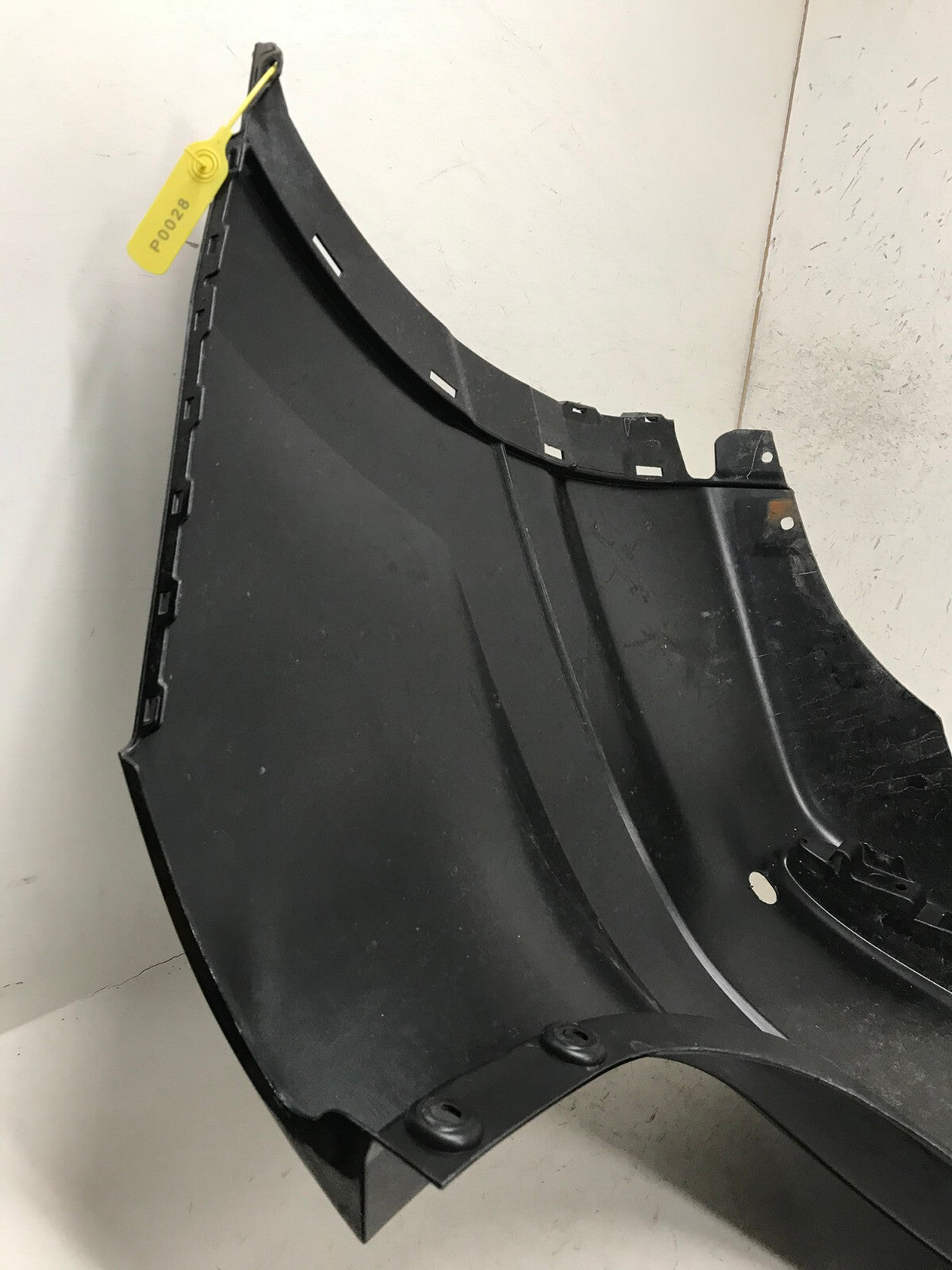 Rear Bumper Cover Nissan Rogue Sport S SL SV w/Sensor Holes Black 2017 2018 OEM