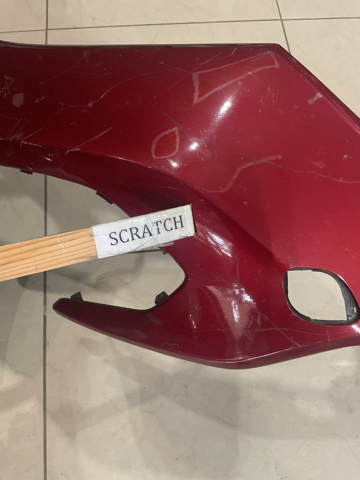 Front Bumper Cover Red 2022-2023 Chevy Chevrolet Equinox 84422794e OEM