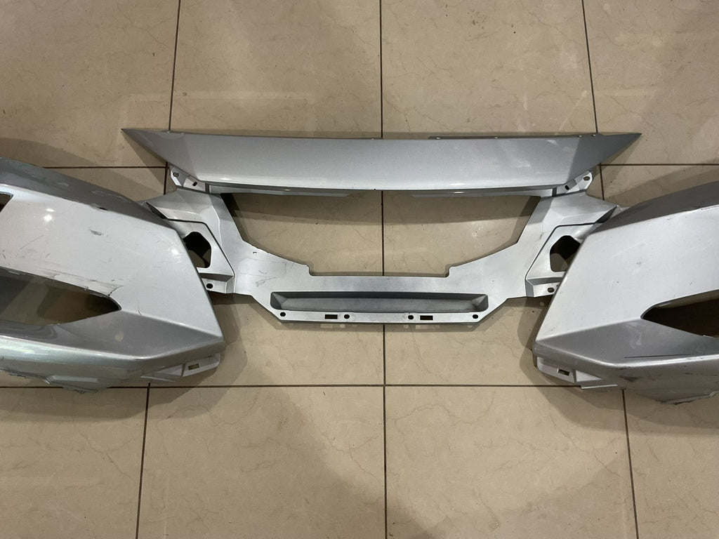 Front Bumper Cover Silver 2020 2021 2022 Nissan Sentra S/SV 62022+6LB0H OEM