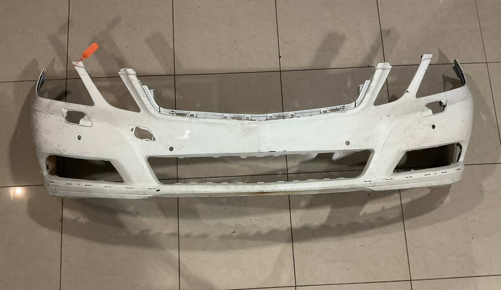 Front Bumper Cover White 2011-2013 Mercedes E350 E400 CAPA