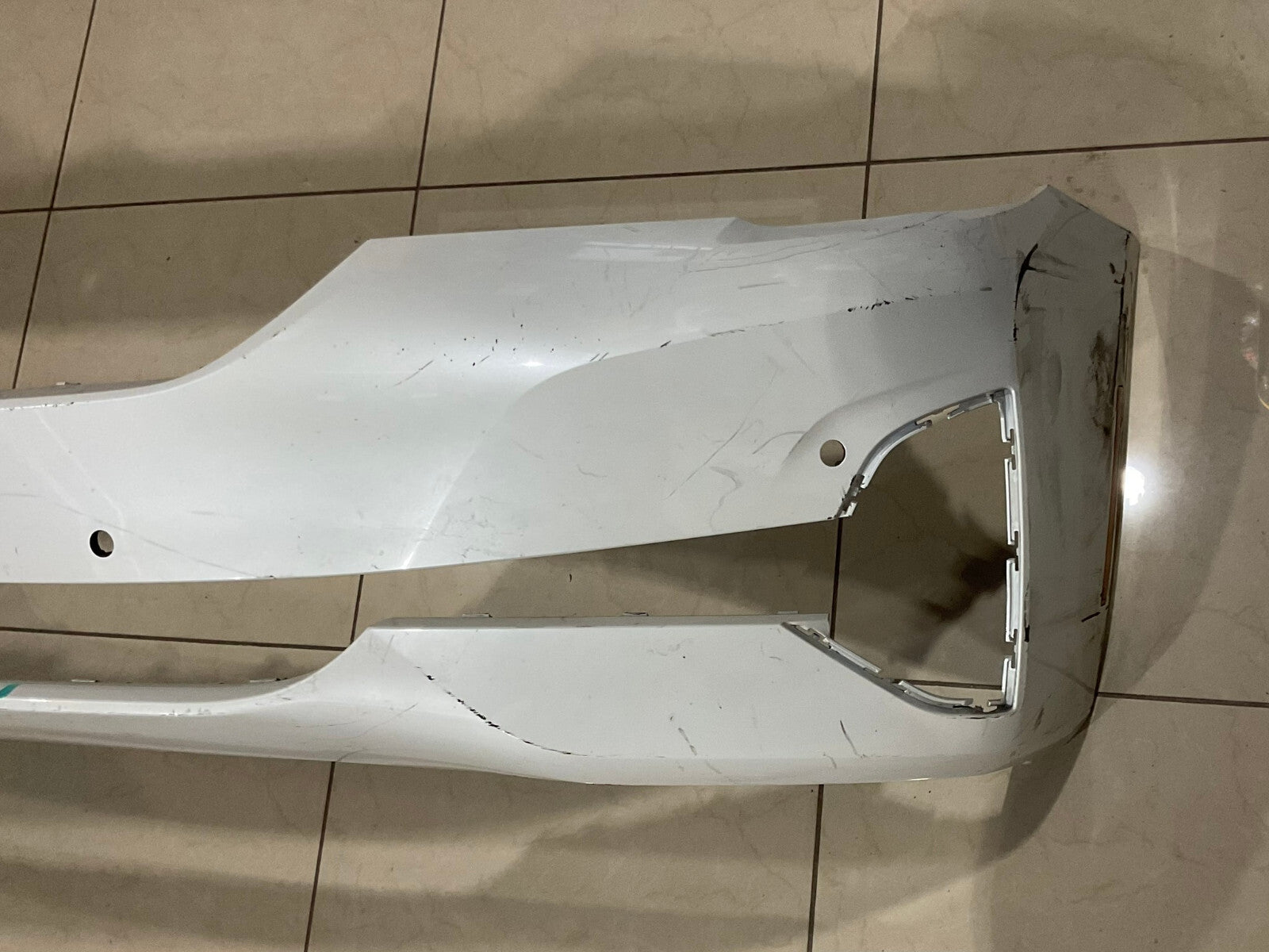 Front Bumper Cover White BMW 5 Series G30 G31 G38 LCI 5111+9464207 OEM