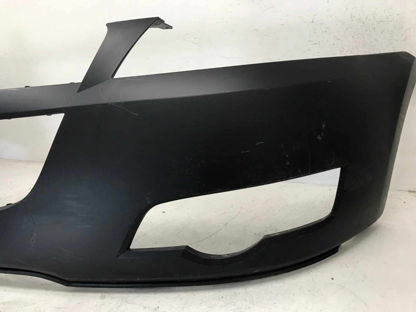 Front Bumper Cover Chevy Traverse Black 2009-2012 CAPA