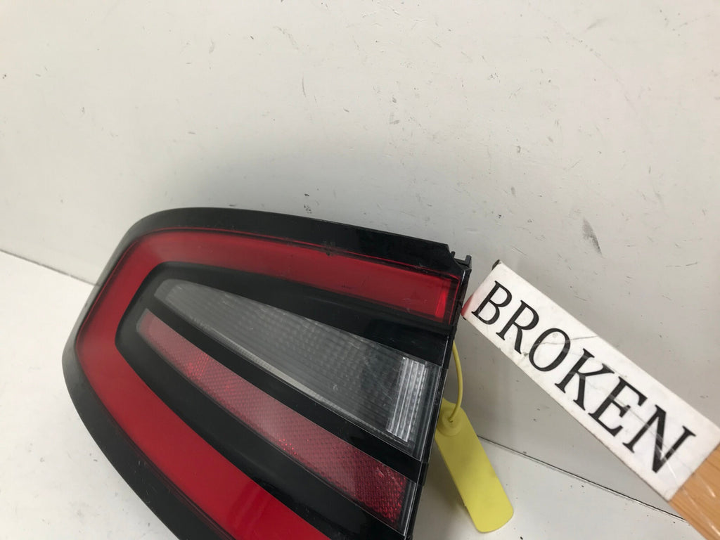 Tail light Damaged Left Driver LH Dodge Charger 2015-2016 68213145AD OEM