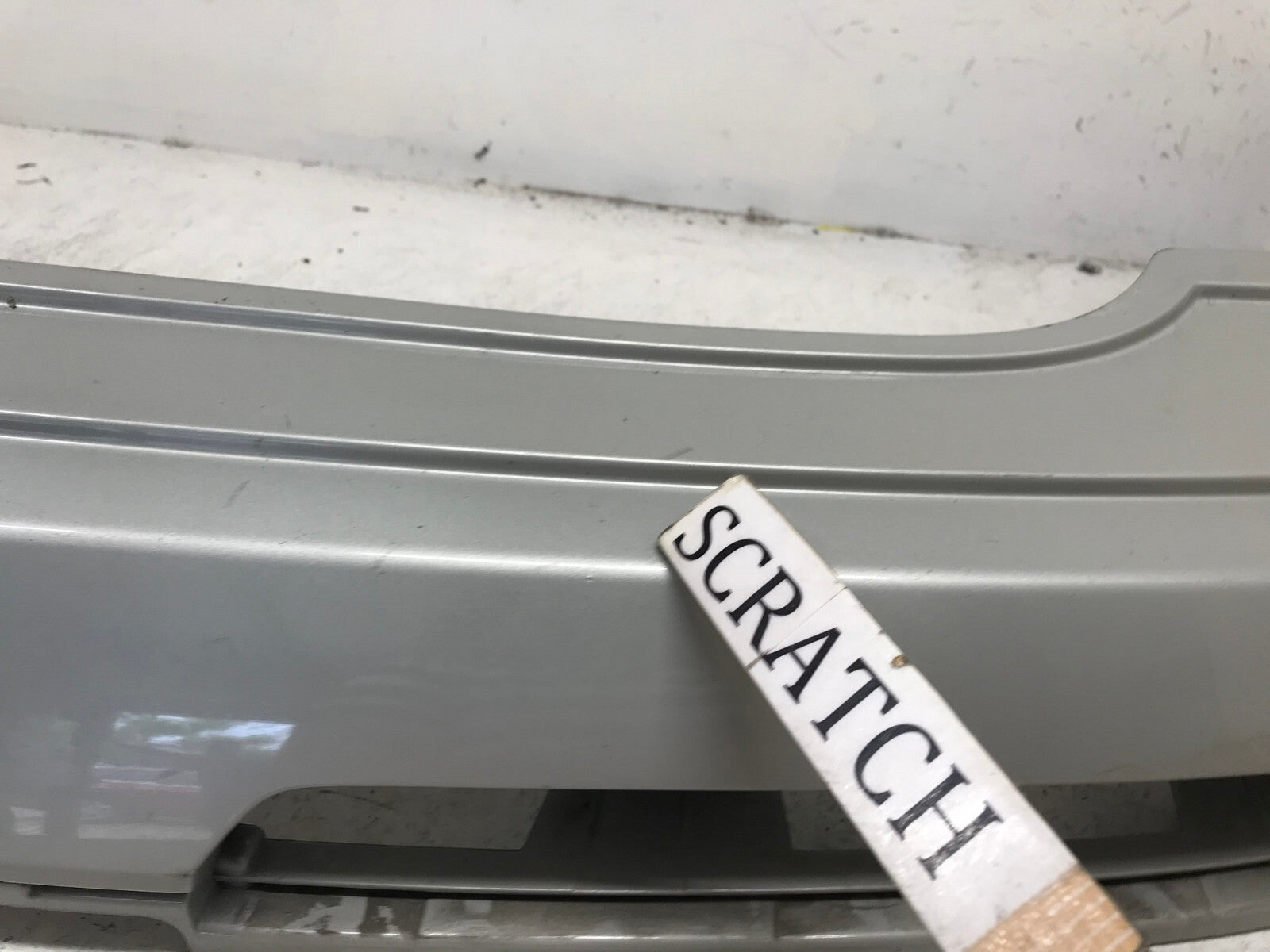 Rear Bumper Cover Gray 2017-2019 Audi Q7 4M0807511 OEM