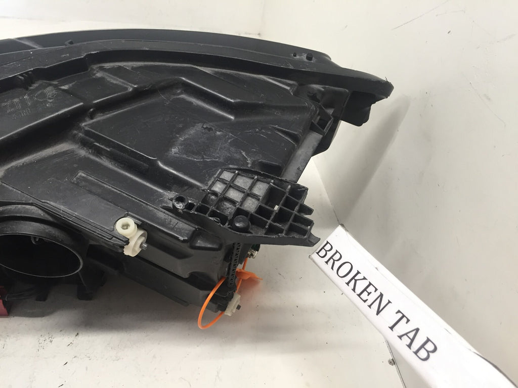 Xenon Hid Led Headlight Right Passenger Side Audi A6 12-15 Damaged OEM