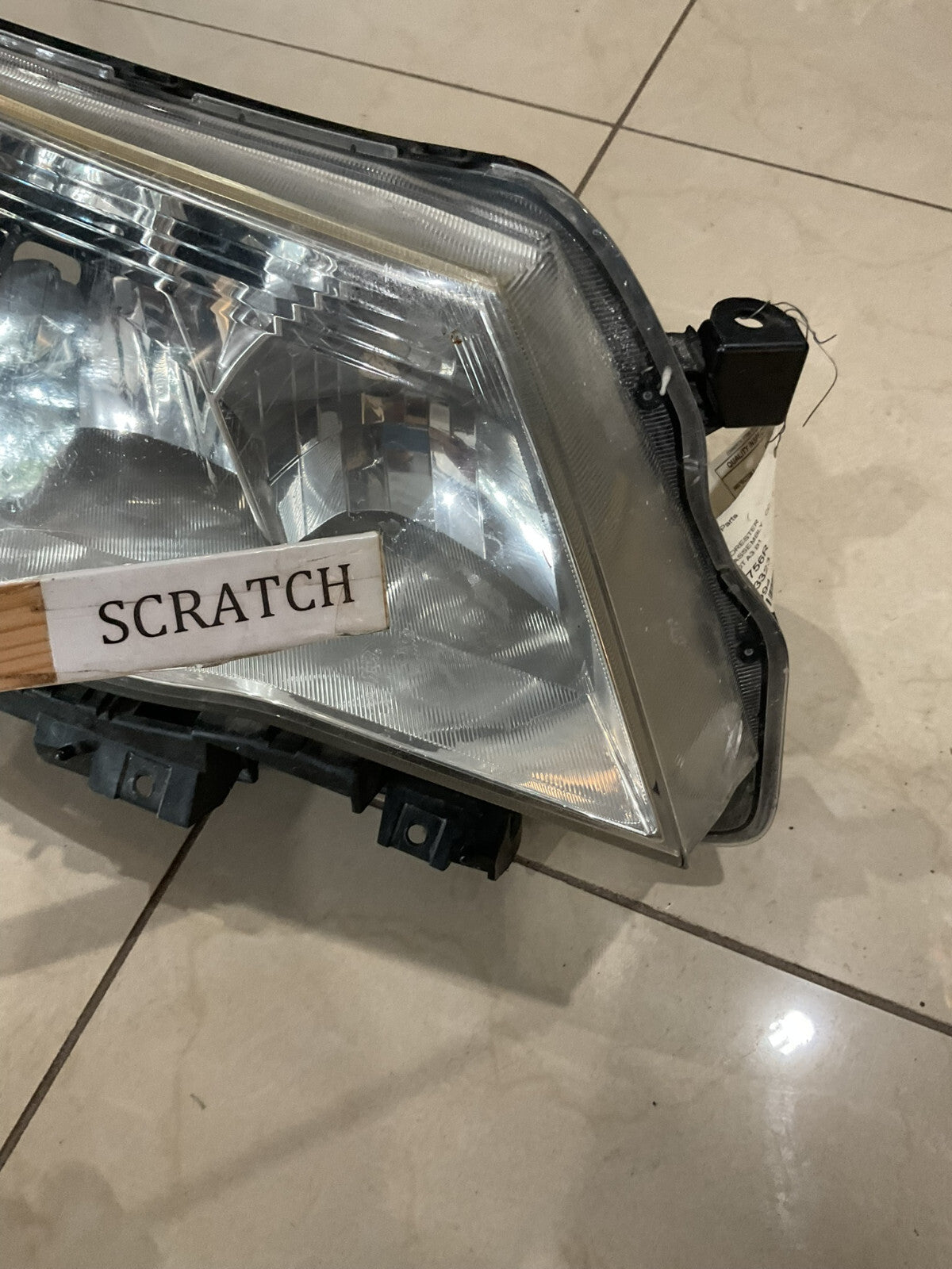 Headlight Right Passenger RH 2009-2013 Subaru Forester Damaged CAPA