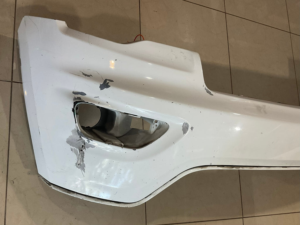 Front Bumper Cover White 2018 2019 2020 2021 2022 2023 Jeep Grand Cherokee CAPA