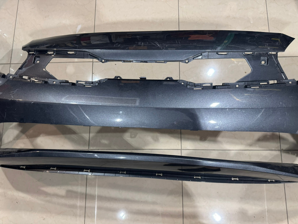 Front Bumper Cover Gray 2014 2015 2016 Kia Forte CAPA