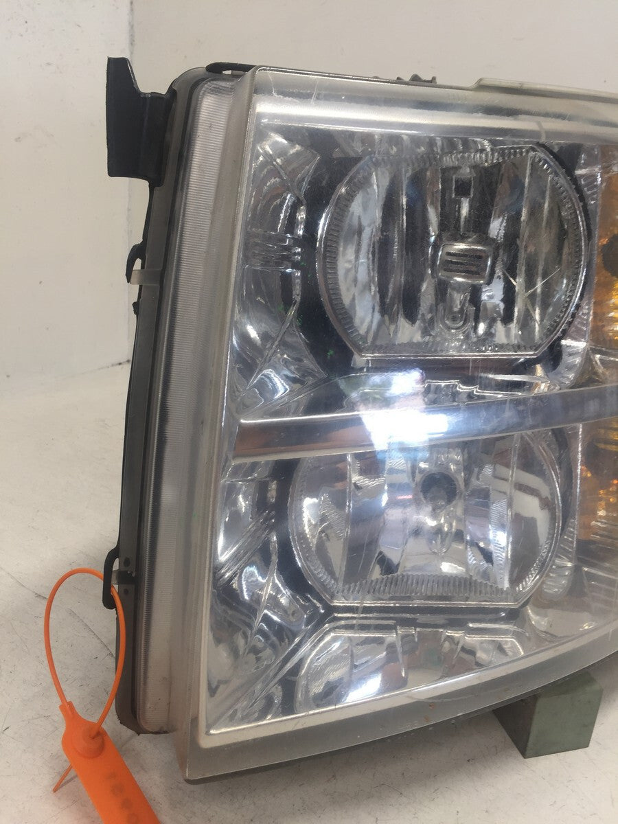 Headlight Damaged Head Lamp LH Driver Chevy Silverado 1500 2500 3500 07-2013 OEM