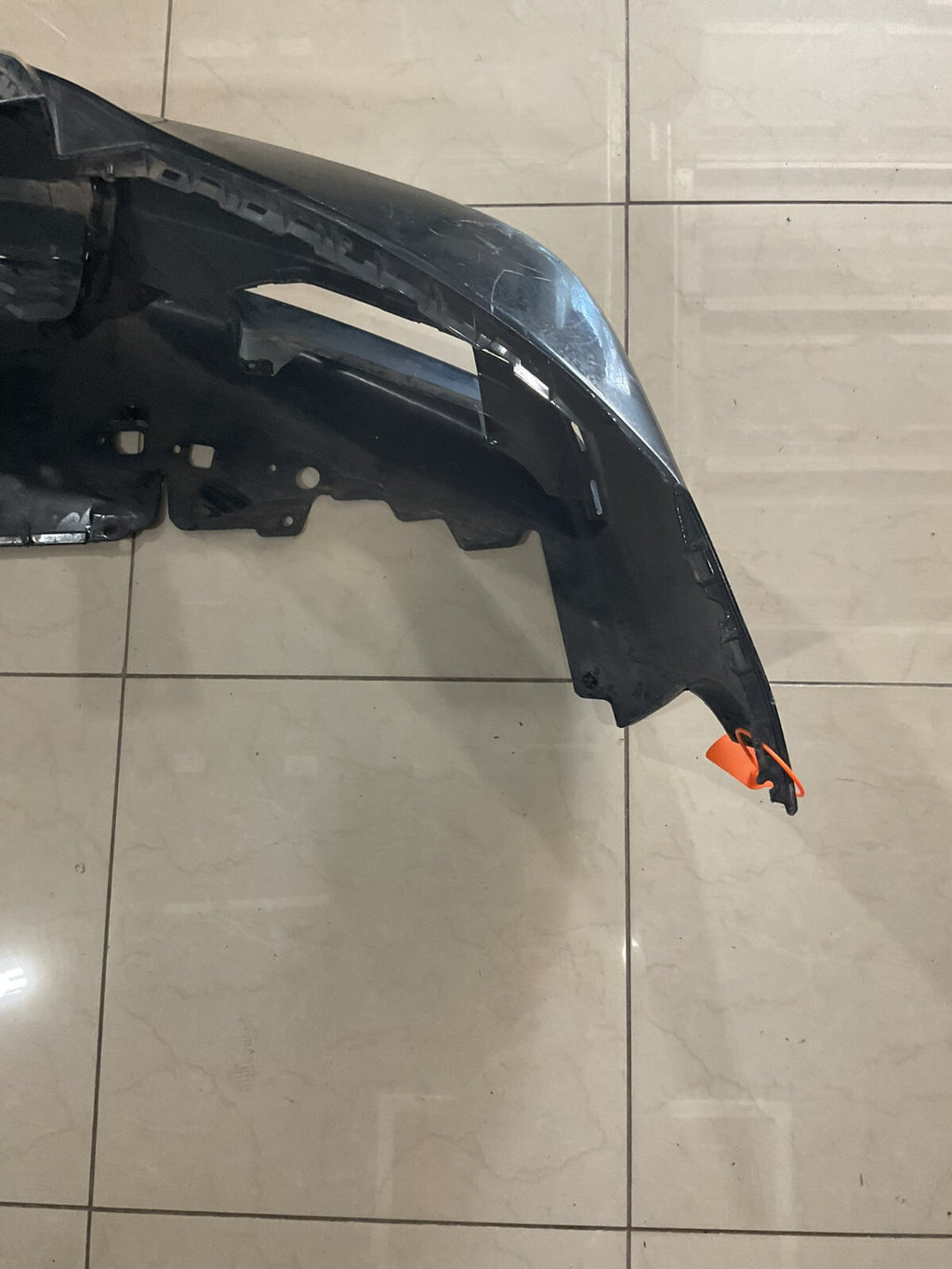 Front Bumper Cover Black Honda Civic 2012-2013 CAPA