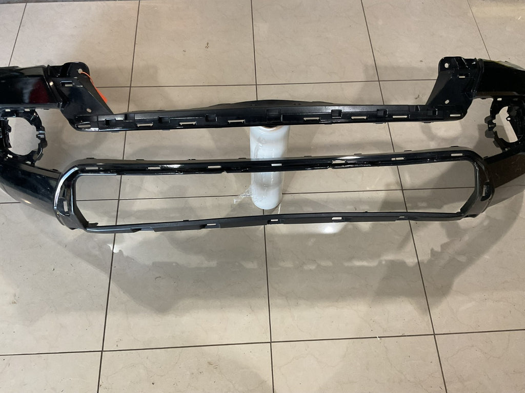 Front Bumper Cover Black 2016-2022 Toyota Tacoma CAPA