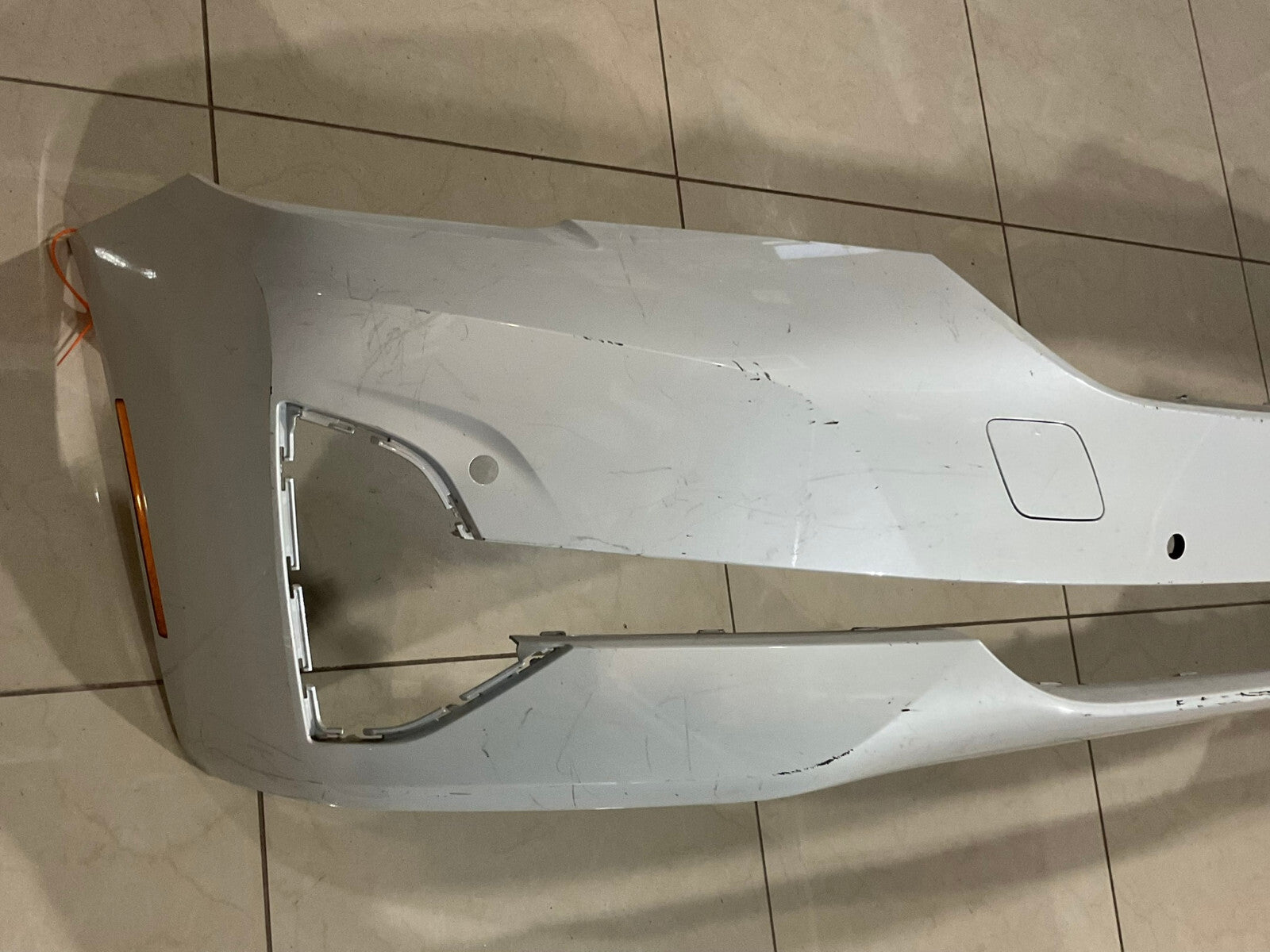 Front Bumper Cover White BMW 5 Series G30 G31 G38 LCI 5111+9464207 OEM
