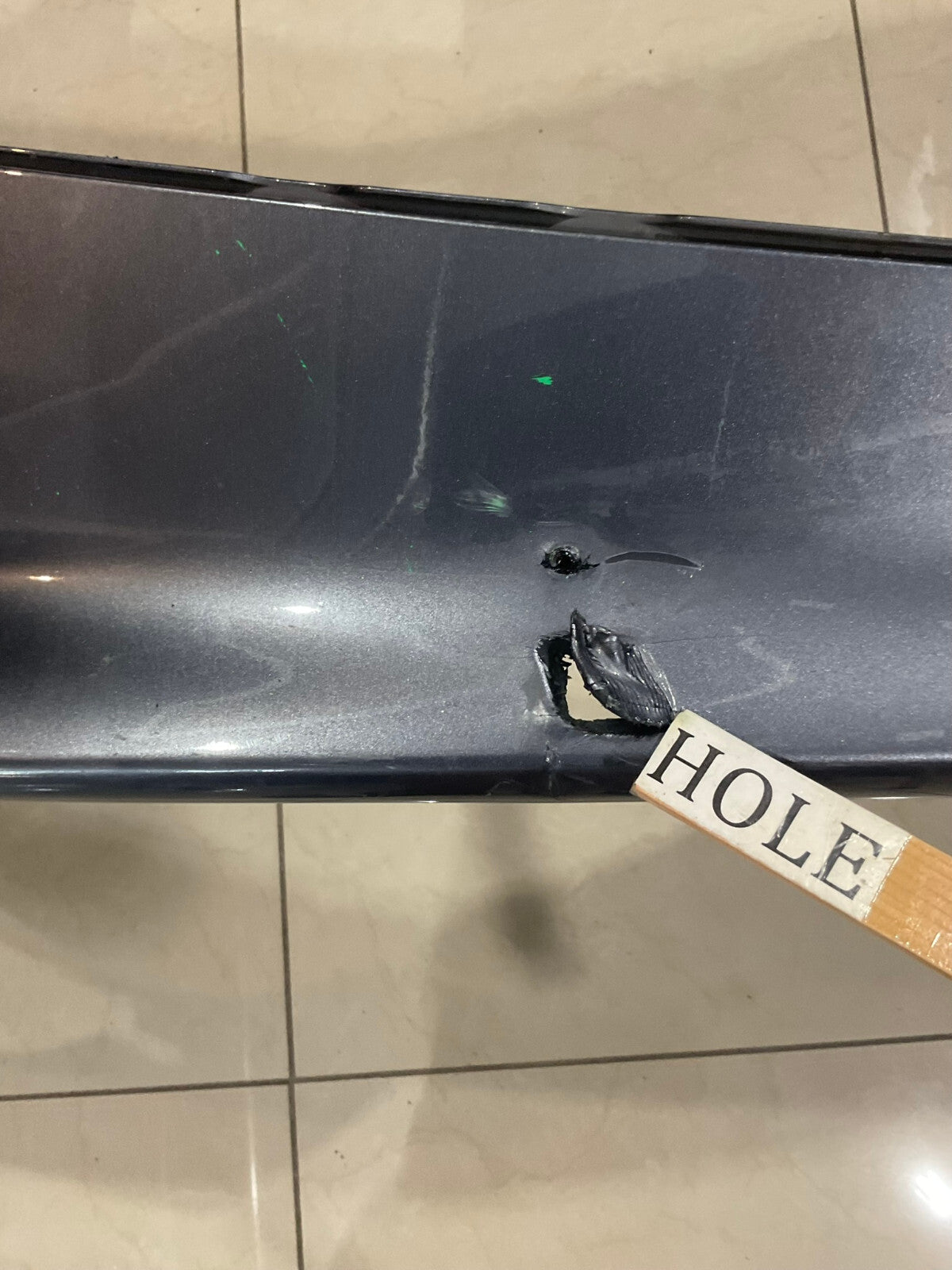 Front Bumper Cover Grey 2017-2020 Acura MDX 71101+tz5+a000 OEM